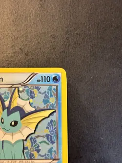 VAPOREON Black Star Promo POKEMON Holo Foil 2013 Trading Card BW89 - Image 3