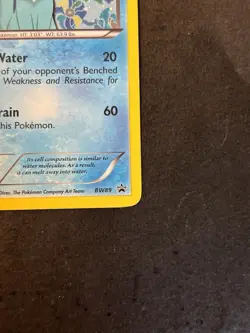 VAPOREON Black Star Promo POKEMON Holo Foil 2013 Trading Card BW89 - Image 4