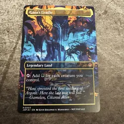 Gaea's Cradle - Custom Art MTG Magic The Gathering Playtest Card - Image 1
