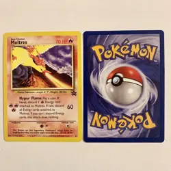Moltres 21 And Zapdos 23 Rare Promo Non Holo Pokemon Card Great Condition - Image 2