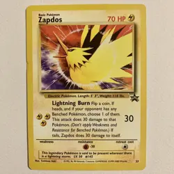 Moltres 21 And Zapdos 23 Rare Promo Non Holo Pokemon Card Great Condition - Image 5
