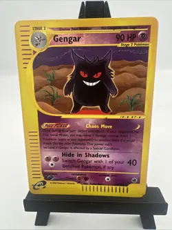 Gengar 48/165 Expedition Pokemon Card Reverse Holo Foil Rare LP - Image 2
