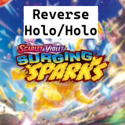 Pokemon TCG Surging Sparks Reverse Holo and Holo Complete your sets - Image 1