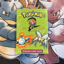 Pokemon TCG Base2 Lightning Bug Theme Deck Box 2000 - EMPTY BOX ONLY (No Cards) - Image 1