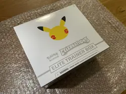 Pokemon Celebrations Elite Trainer Box 25th Anniversary ETB New Sealed - Image 1