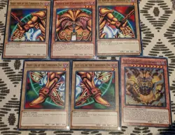 Konami Yu-Gi-Oh! Legendary Decks II Exodia 1st Ed 6-Card Lot LDK2-EN005-009 - Image 1