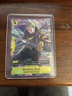 Roronoa Zoro (Illustration Box Vol.3) OP07-113 One Piece Promotion Cards Foil - Image 2