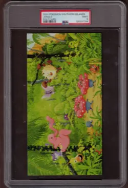2001 POKEMON SOUTHERN ISLANDS JUNGLE PSA 9 LOW POP NEW SLAB !! - Image 1