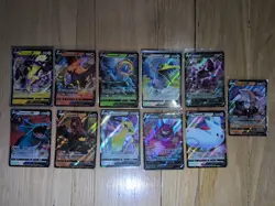 Pokemon TCG Lot of 11 V Cards - Image 1