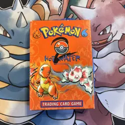 Pokemon TCG Base2 Hot Water Theme Deck Box 2000 - EMPTY BOX ONLY (No Cards) - Image 1