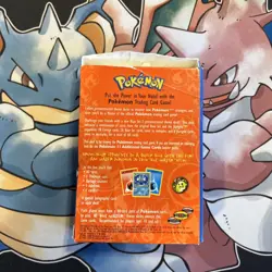 Pokemon TCG Base2 Hot Water Theme Deck Box 2000 - EMPTY BOX ONLY (No Cards) - Image 3