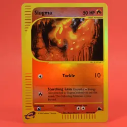 Pokemon TCG English Card e-Series Skyridge Slugma 98/144 Reverse Holo - Image 1