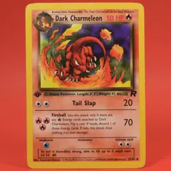 Pokemon TCG English Card Team Rocket 1st edition Dark Charmeleon 32/82 - Image 1