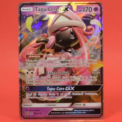 Pokemon TCG English Card Guardians Rising Promo Tapu Lele GX 60a/145 Holo - Image 1