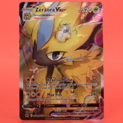 Pokemon TCG English Card Crown Zenith Galarian Gallery Zeraora VMAX GG42/GG70 - Image 1