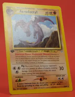 Pokemon TCG English Card Neo Revelation 1st edition Aerodactyl 15/64 Rare - Image 3