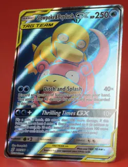 Pokemon TCG English Card Unified Minds Slowpoke & Psyduck GX 217/236 - Image 5