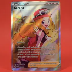 Pokemon TCG English Card Silver Tempest Serena 193/195 Full Art Trainer - Image 1