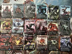 Venom Symbiote Sliver Swarm 100 Card Commander Deck MTG Custom Alt Art Play Test - Image 2
