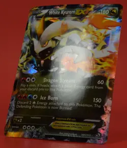 Pokemon TCG English Card Legendary Treasures White Kyurem EX 101/113 Holo Rare - Image 4
