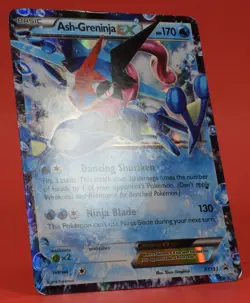 Pokemon TCG English Card XY Promo Ash-Greninja EX XY133 Holo Standard Size - Image 3