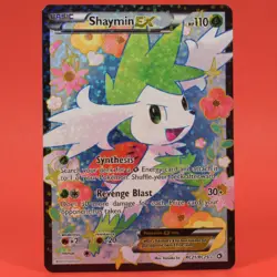 Pokemon TCG English Card Legendary Treasures Shaymin EX RC21/RC25 Full Art - Image 1