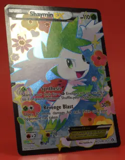Pokemon TCG English Card Legendary Treasures Shaymin EX RC21/RC25 Full Art - Image 3