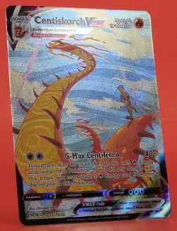 Pokemon TCG English Card Lost Origin Centiskorch VMAX TG15/TG30 Trainer Gallery - Image 3