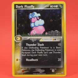 Pokemon TCG English Card ex Team Rocket Returns Dark Flaafy 33/109 Reverse Holo - Image 1