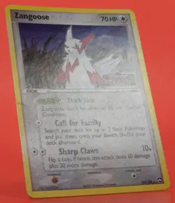 Pokemon TCG English Card ex Power Keepers Zangoose 25/108 Reverse Holo Stamped - Image 3