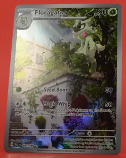 Pokemon TCG English Card PAL EN Paldea Evolved Floragato 197/193 Full Art - Image 4