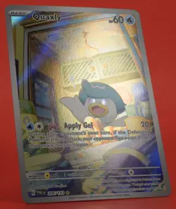 Pokemon TCG English Card PAL EN Paldea Evolved Quaxly 206/193 Full Art - Image 3