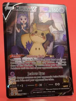 Pokemon TCG English Card Brilliant Stars Mimikyu V TG16/TG30 Trainer Gallery - Image 3