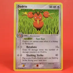 Pokemon TCG English Card ex Hidden Legends Dodrio 33/101 Reverse Holo - Image 1