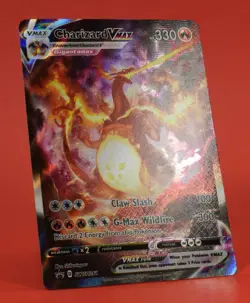 Pokemon English TCG Card Sword & Shield Black Star Promo Charizard VMAX SWSH261 - Image 3