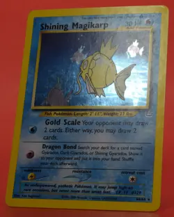 Pokemon TCG English Card Neo Revelation Shining Magikarp 66/64 Secret Holo - Image 4