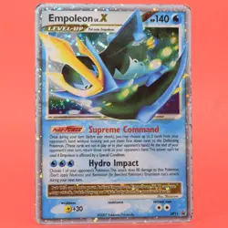 Pokemon TCG English Card Diamond Pearl Promo Empoleon Lv.X DP11 Holo - Image 1