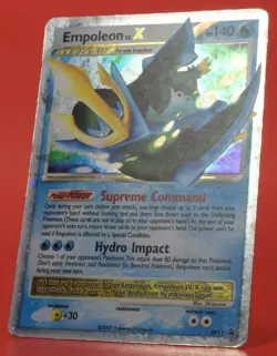 Pokemon TCG English Card Diamond Pearl Promo Empoleon Lv.X DP11 Holo - Image 4