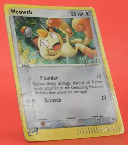 Pokemon TCG English Card Nintendo Black Star Promo 013 Meowth Holo - Image 3