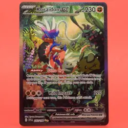 Pokemon TCG English Card SV1 EN Scarlet Violet Koraidon 247/198 Full Alt Art - Image 1