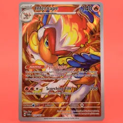 Pokemon TCG English Card TWM EN Twilight Masquerade Infernape 173/167 Full Art - Image 1
