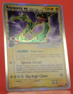 Pokemon TCG English Card ex Dragon Frontiers Rayquaza ex 97/101 Holo Rare - Image 4