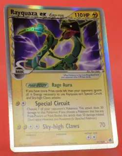 Pokemon TCG English Card ex Dragon Frontiers Rayquaza ex 97/101 Holo Rare - Image 5