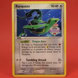 Pokemon TCG English Card ex Deoxys Gym Challenge Promo Rayquaza 22/107 - Image 1