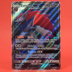 Pokemon TCG English Card Sun & Moon Promo SM84 Zoroark GX Standard Size - Image 1