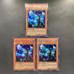 NM 3 card Barrel Dragon VB5-003 Secret Rare YuGiOh 780 - Image 1