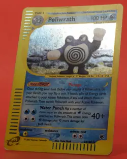 Pokemon TCG English Card WotC Expedtion e-Series Poliwrath 24/165 Holo - Image 4