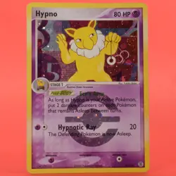 Pokemon TCG English Card Fire Red Leaf Green Hypno 25/112 Reverse Holo - Image 1