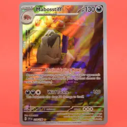 Pokemon TCG English Card SV1 EN Scarlet Violet Mabosstiff 218/198 Full Alt Art - Image 1