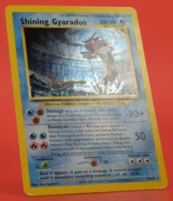 Pokemon TCG English Card Neo Revelation Shining Gyarados 65/64 Holo Secret Rare - Image 3